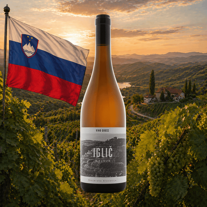 Weinflasche Vino Gross – Furmint Iglic-Haloze Štajerska Slovenija 2023