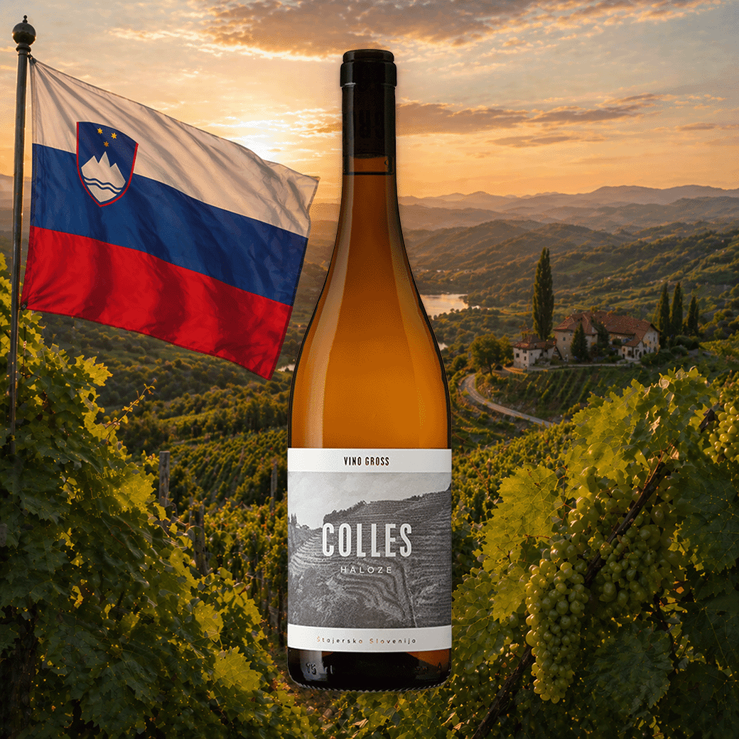 Weinflasche Vino Gross – Sauvignon Blanc Colles-Haloze Štajerska Slovenija 2023