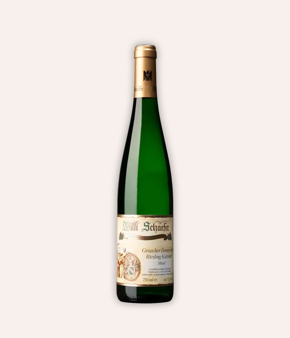 Weinflasche Willi Schaefer – Riesling Kabinett Graacher Domprobst GG 2023