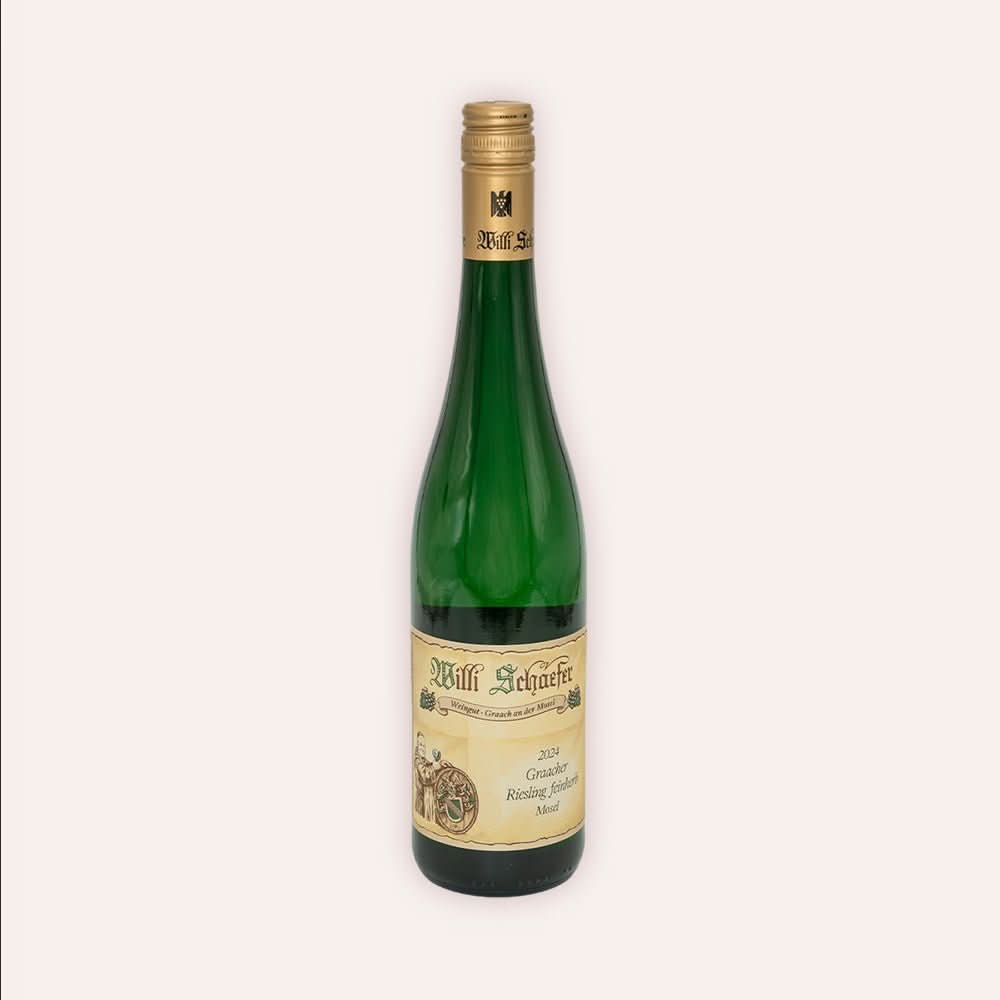 Weinflasche Willi Schaefer – Graacher Riesling feinherb VDP.Ortswein 2024