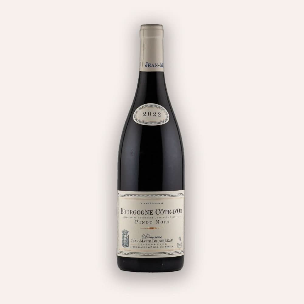 Weinflasche Domaine Jean-Marie Bouzereau – Bourgogne Pinot Noir 2022